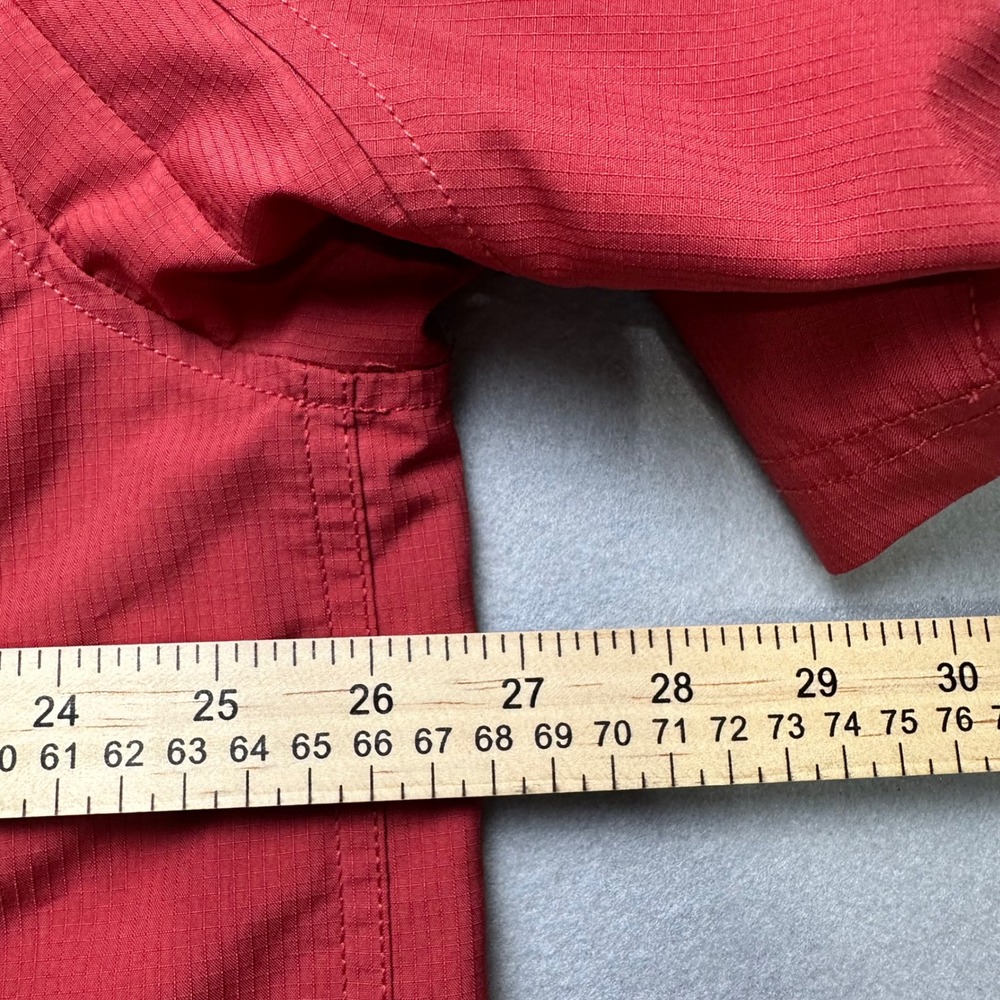 Duluth Trading Co Button Down Shirt Mens XL Tall Red Ripstop Ventilated 3237-30 - Picture 8 of 9